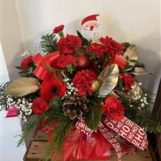 Red Christmas Gift Bag