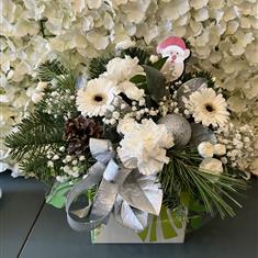 White Christmas Gift Bag