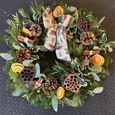 Natural Door Wreath