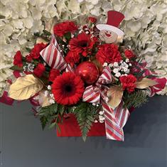 Red Christmas Gift Bag