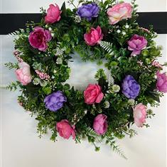 Summer door wreath 